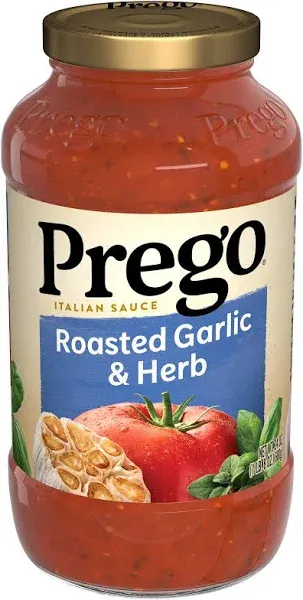 Prego Roasted Garlic & Herb Italian Pasta Sauce