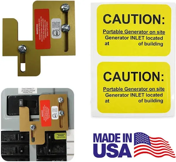 GenInterlock.com GenInterlock EAT-PN200 Cutler Hammer BR SERIES Panels Generator Horizontal Electrical Interlock Kit