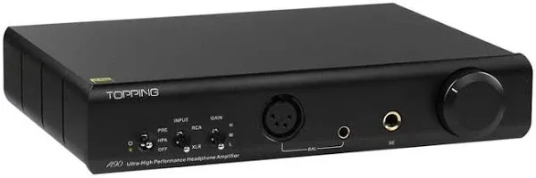 Topping A90 Discrete Fully Dirscrete Balanced Headphone Amplifier NFCA 4Pin XLR /4.4 Balanced/6.35MM