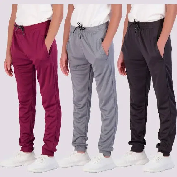 Real Essentials Boy's Active Athletic Casual Jogger Sweatpants