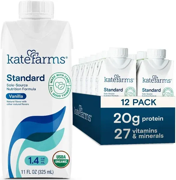 Kate Farms Standard 1.4 Oral Supplement, Chocolate Flavor - Each/1