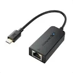 Cable Matters Superspeed USB 3.0 to RJ45 Gigabit Ethernet Network Adapter in Black