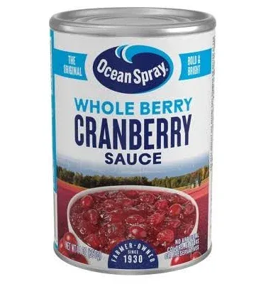 Ocean Spray Whole Berry Cranberry Sauce