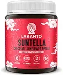 Lakanto Sugar Free Chocolate Sunflower Spread - Monk Fruit Sweetener, Keto Diet Friendly, Vegan, Dutch Cocoa, Chocolate Spread Use for Breakfast, Desserts, Snacks, and More (10 oz)