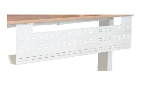 Stand Up Desk Store Under Desk Cable Management Tray Horizontal Computer Cord Raceway and Modesty Panel