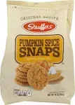 Stauffer's Cookies Apple Pie Snaps or Pumpkin Spice Snaps, Four 14 oz. Bags (Pumpkin Spice)