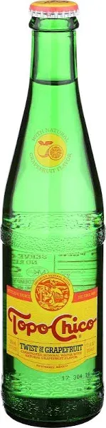 Topo Chico Twist of Grapefruit Mineral Water