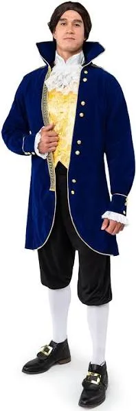 Costume Culture Men's Aristocrat Costume, Blue, Standard