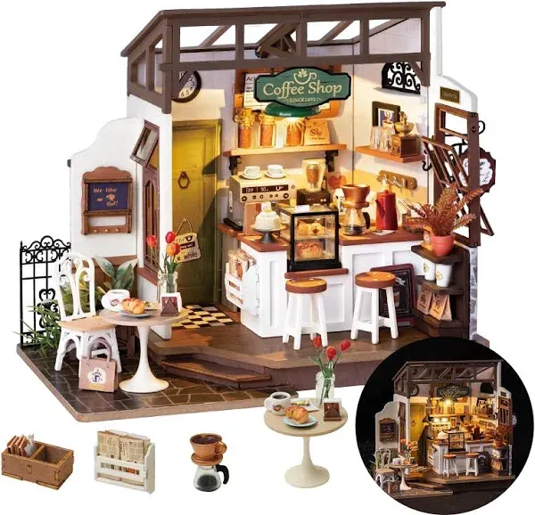 Rolife Cafe Miniature House Kit