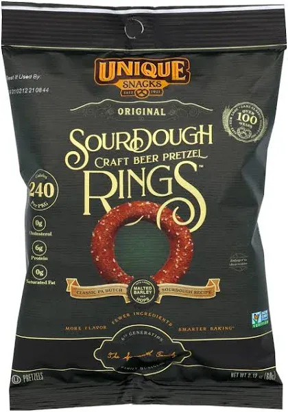 Unique Craft Beer Sourdough Pretzel Rings