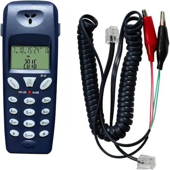 Landline Test Line Set Telecom Check Telephone Line Dedicated Check Line Survey