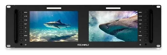 FEELWORLD D71 PLUS 7 INCH 3RU HDMI SDI RACK MOUNT MONITOR