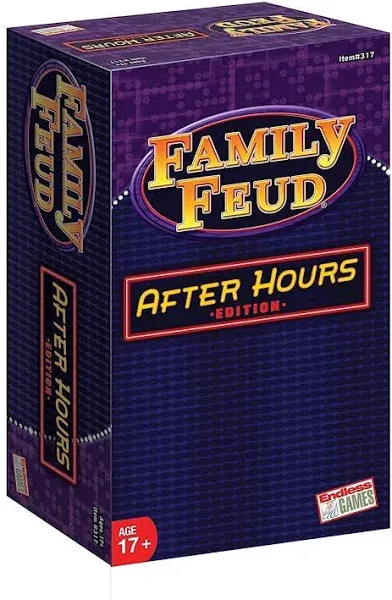 Family Feud After Hours Edition 2018 Party Card Game Complete 