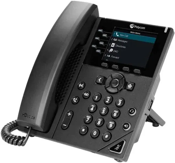 Poly 2200-48830-025 VVX 350 Business IP Phone