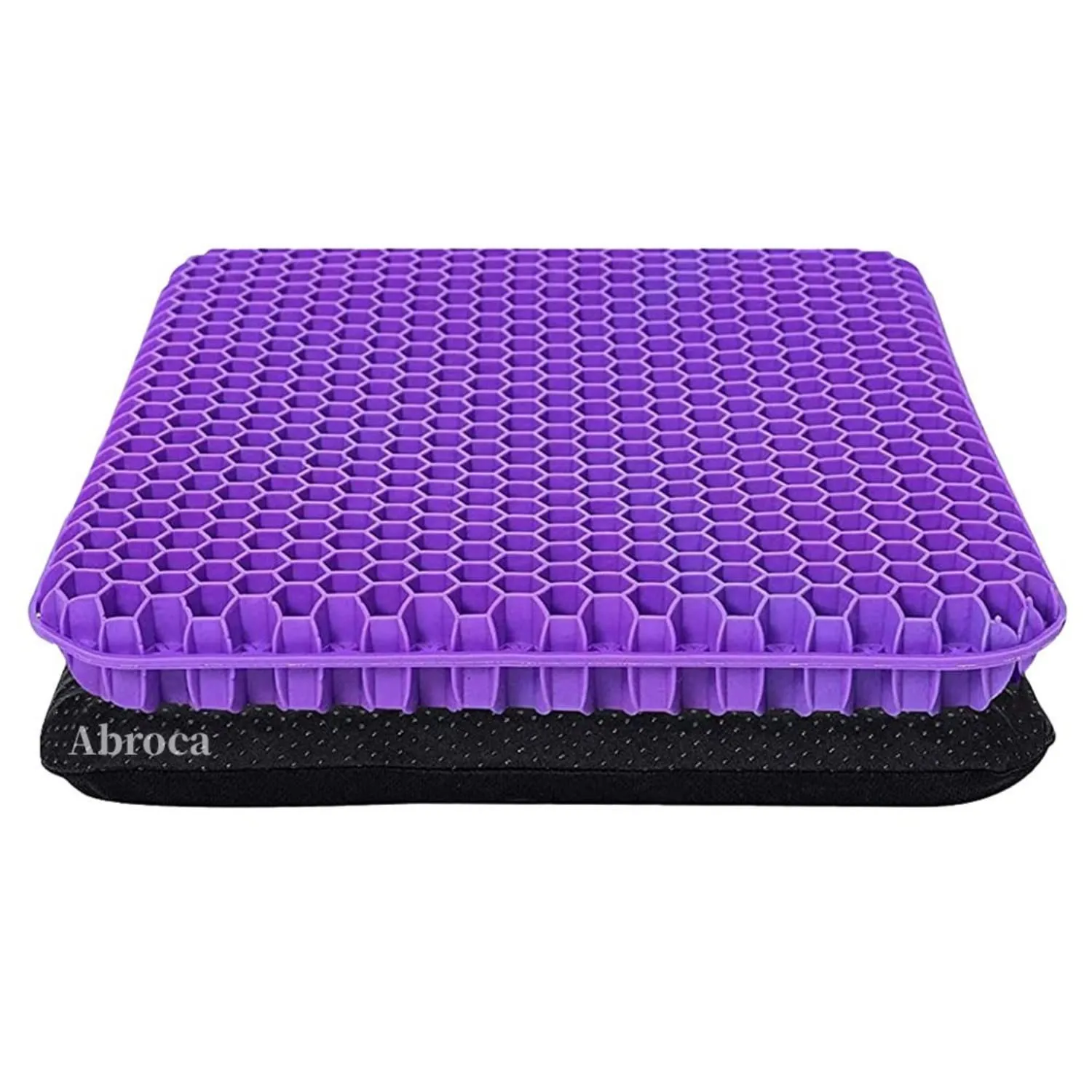 Gel Seat Cushion for Long Sitting Double Thick Office Desk Home Wheelchair Seat