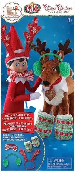 The Elf On The Shelf Claus Couture Fits Elf Doll &amp; Pet ELF NOT INCLUDED *3H