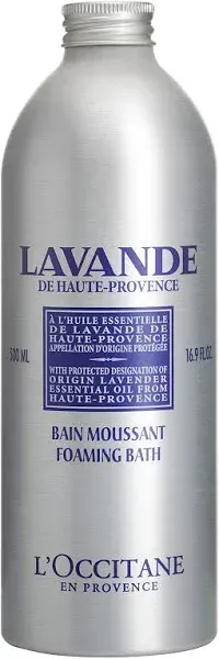 L'occitane Lavender Foaming Bath 16.9oz/500ml New