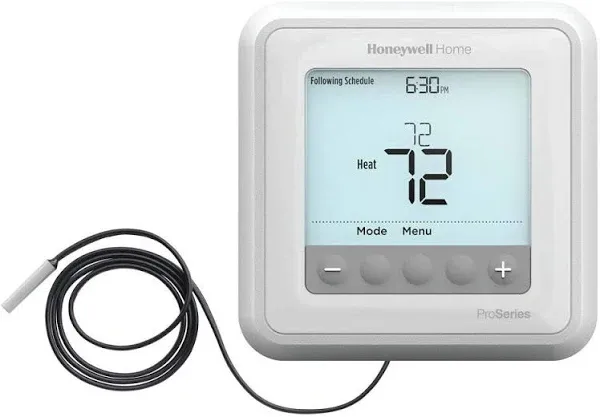 Honeywell TH6100AF2004 T6 Pro Hydronic Programmable Thermostat