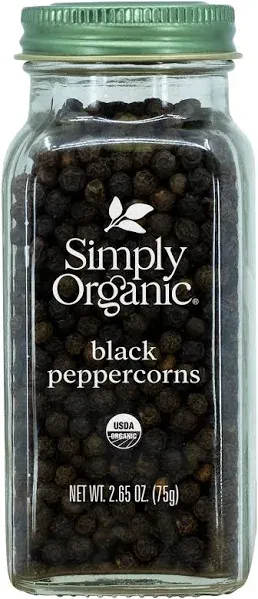 Simply Organic Black Peppercorns