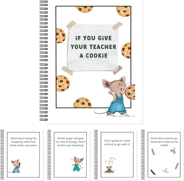 IF YOU GIVE YOUR TEACHER A COOKIE: Teacher Appreciation Book Gift 