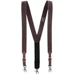 Nocona Men's Tooled Suspenders