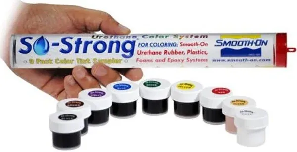 SO-Strong Colorants - For Urethane Rubbers, Plastics, &amp; Foams - Set of 9