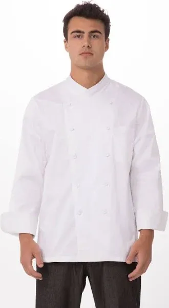 Chef Works Men's Oslo Premium Cotton Chef Coat