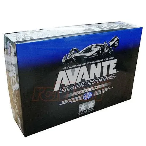 Electric RC Car No.90 RC Avante 2011 Black Special 47390 Tamiya Car 1/10 Scale