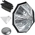 Godox AD-S7 Multi-functional 48cm Umbrella Softbox for Godox AD360II AD200 AD200Pro AD200Pro II AD200 Pro II (One Softbox, One Diffusion, One