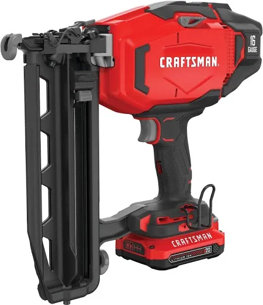 Craftsman V20 16-Gauge Cordless Finish Nailer CMCN616B