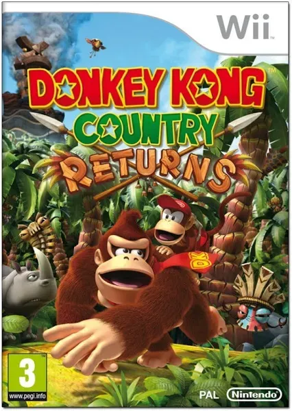 Donkey Kong Country Returns - Nintendo Wii