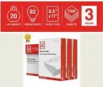 TRU RED Multipurpose Printer Paper Reams (3 x 500 ct)