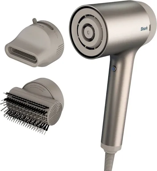 Shark HyperAIR Hair Blow Dryer with IQ 2-in-1 Concentrator & Styling Brush Attachments