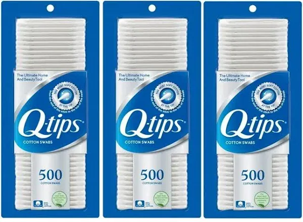 Q Tips Cotton Swabs