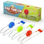 Retro Magic Rail Twirler - 3 Pack - Light Up Magnetic Stocking Stuffer