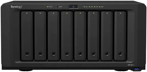 Synology 8 Bay NAS DiskStation DS1821+