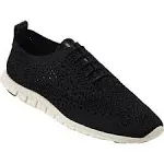 Cole Haan Women&#039;s Zerogrand Stitchlite Oxford, Black/Black, Size 6 B US