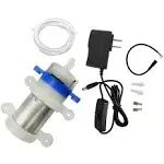 BRINGSMART Food Grade Mini 12V Water Pump With Hose 11GPH Self Priming DC Pum...