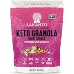 LAKANTO: Granola Berry Crunch Keto, 11 oz