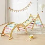 Tiny Land 5-in-1 Rainbow Climbing Set