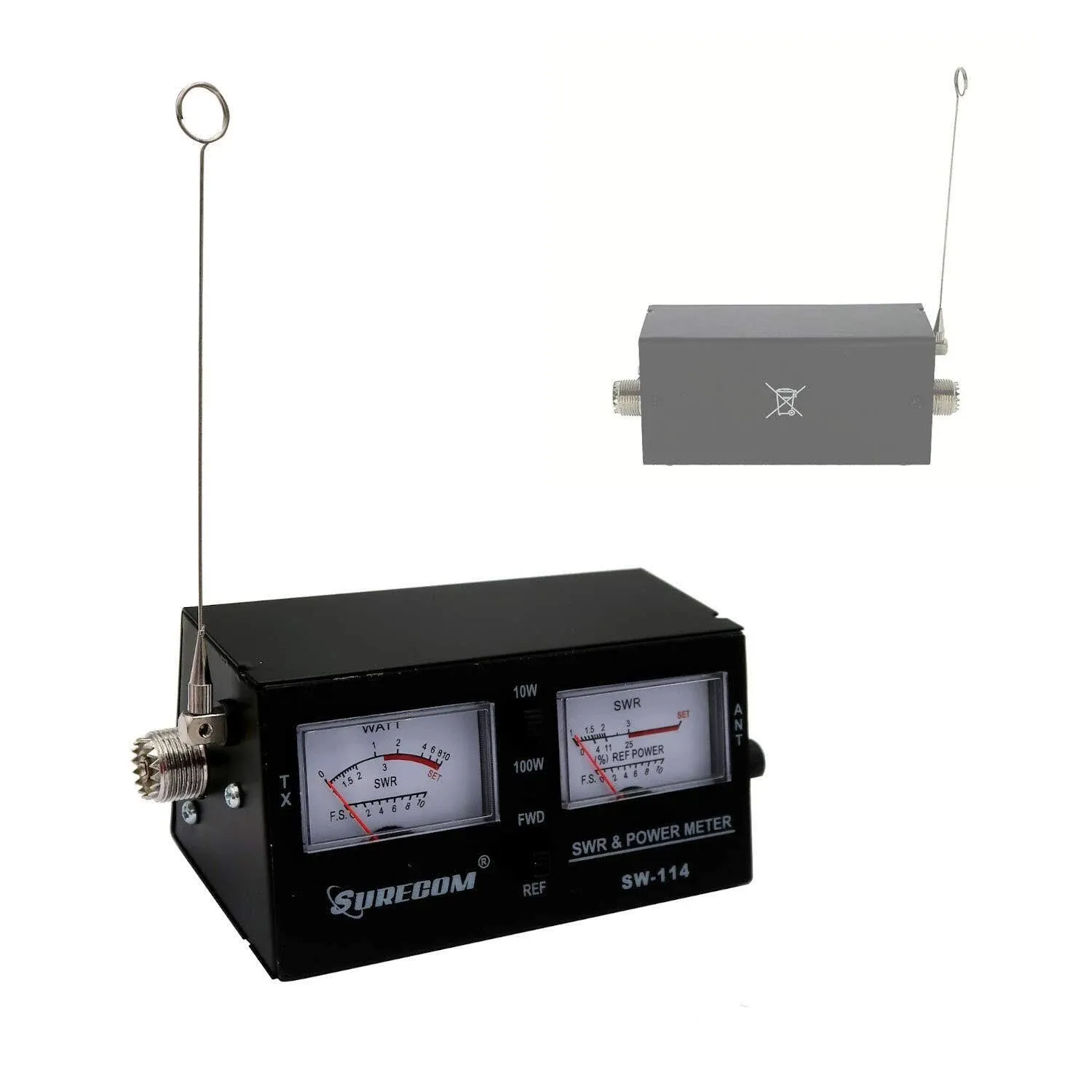 Mcbazel Surecom SW-114 SWR/RF/Field Strength Power Test Meter