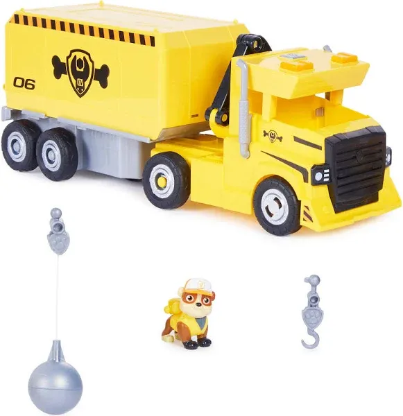 PAW Patrol Big Truck Pups 2-in-1 Rubble Transforming X-Treme Truck Lights Sounds