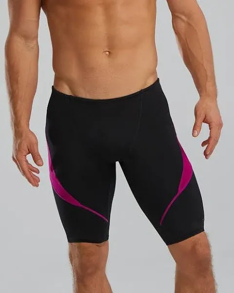 TYR Men's Durafast Elite Hexa Curve Splice Jammer Swimsuit