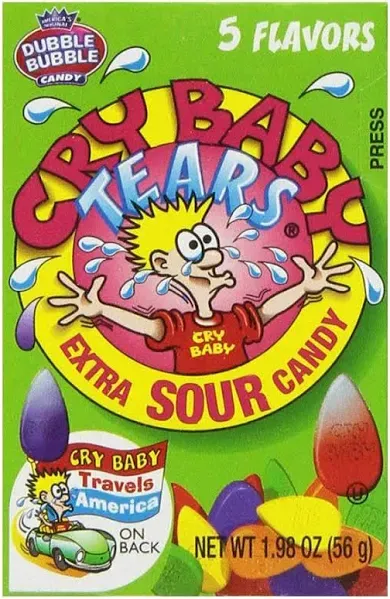 Cry Baby Tears Sour Candy