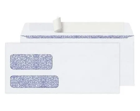 Office Depot Double Window Security Envelopes