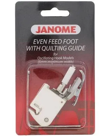 Genuine Janome Even Feed Foot for Oscillating Hook Machines Part# 200310002