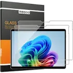 Adeway 2 Pack Screen Protector for Surface Pro 11/9/10/8/X (2024 13 inch), 9H Tempered Glass with Like Paper Texture, Ideal for Writing and Note-taking, Compatible with Surface Pen