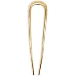 Kitsch Metal French Hair Pin - Gold