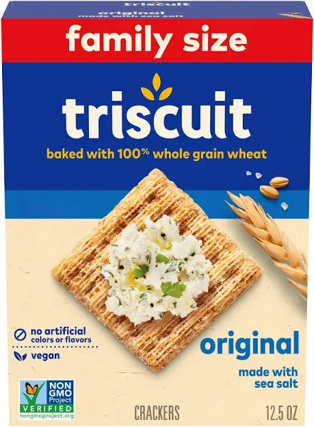 Triscuit Original Whole Grain Wheat Crackers