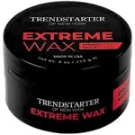 TRENDSTARTER - Extreme Wax 4oz - Strong Hold - Matte Finish - Premium Water Based Flake-Free Hair Wax for All Hair Types - All-Day Hold Hair Styling